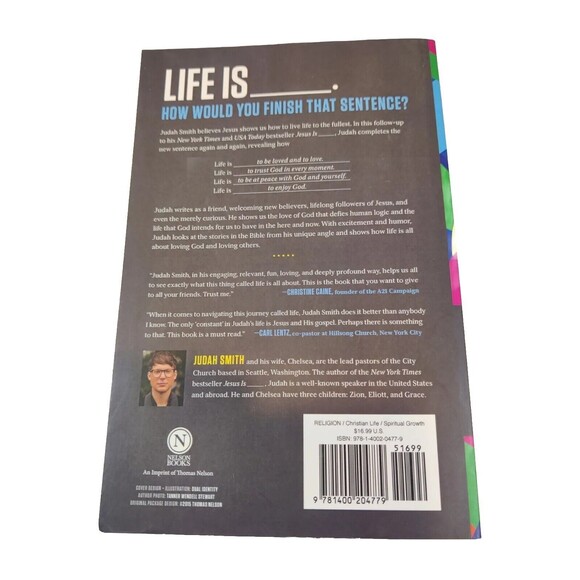 Life Is _____.: God's Illogical Love Will Change Your Existence - VERY GOOD - Picture 2 of 3